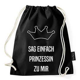 Sambosa, gym, sports bag with hipster quotes, black