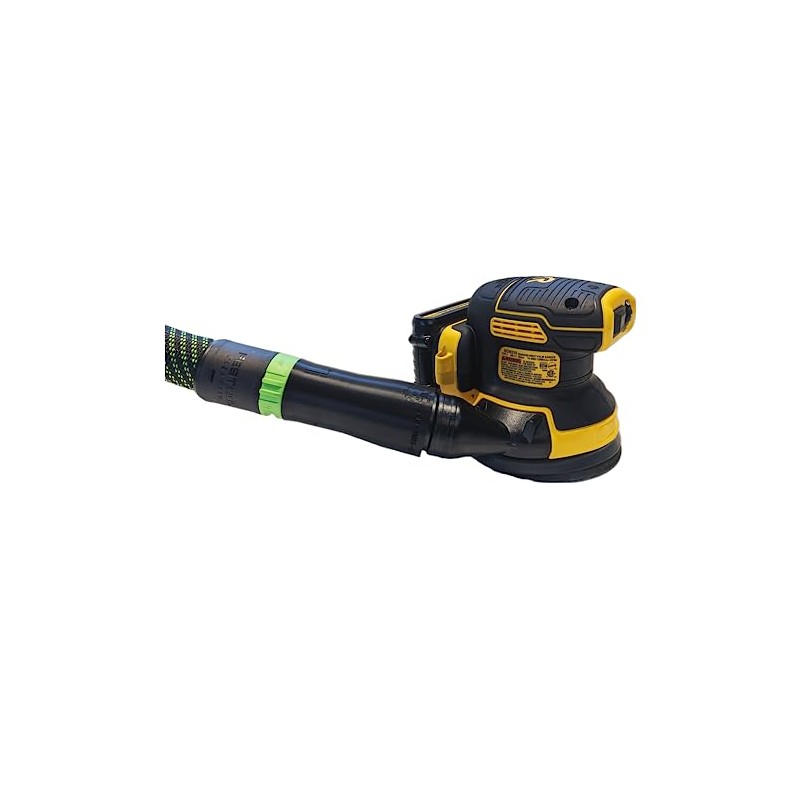 Vacuum Adapter for Dewalt Sanders to Festool hose - Superior