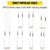VEVOR Induction Heater Coil Kit 8PCS Most Used Induction Heater