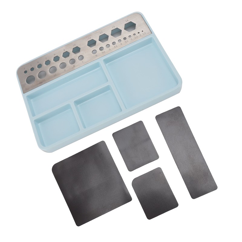 Magnetic RC Screw Tray Portable Professional RC Repair Tool Tray