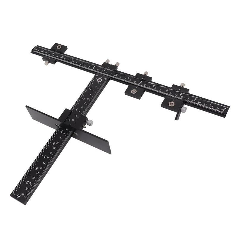 NDNCZDHC Cabinet Hardware Jig Aluminum Cabinet Handle Jig Accurate Measure