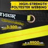Bolvixor 4 Pack Car Tie Down Straps for Trailers -