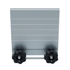 Extreme Max 3005.4146 Straight Aluminum Slider Base for Tracker Versatrack Systems