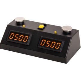 ZMF-II Digital Professional Chess Clock - Black/Yellow
