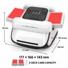 Automatic Card Shuffler and Dealer, 2400mAh Rechargeable 360° Poker Machine