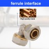 2 x Screw Fitting with DVGW Bend 20 x 2.0