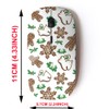 2.4G Wireless Mouse with Cute Pattern Design for All Laptops