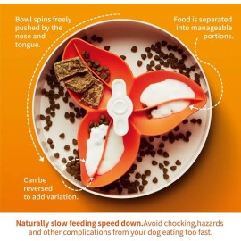 pet dream house slow feeder dog bowl easy level