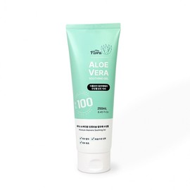 The Flora Aloe Vera Soothing Gel (Tube Type) 250ml - Moisturizing & Calming Moisture Cream 3ea