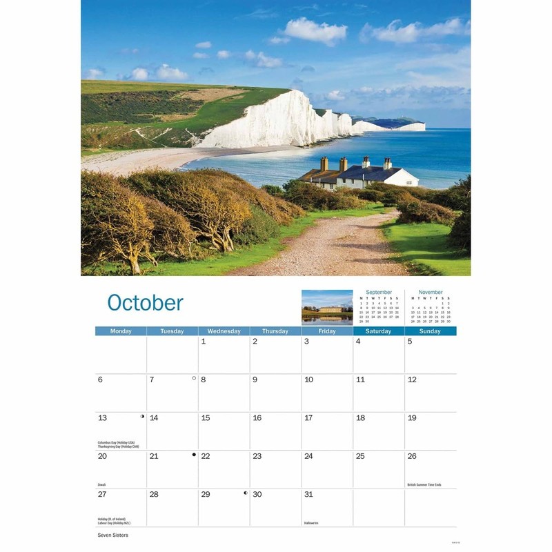 South Downs A4 Calendar 2025 (PFP)