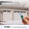 433.92 MHz Remote Control Compatible with All Topens M12, 4
