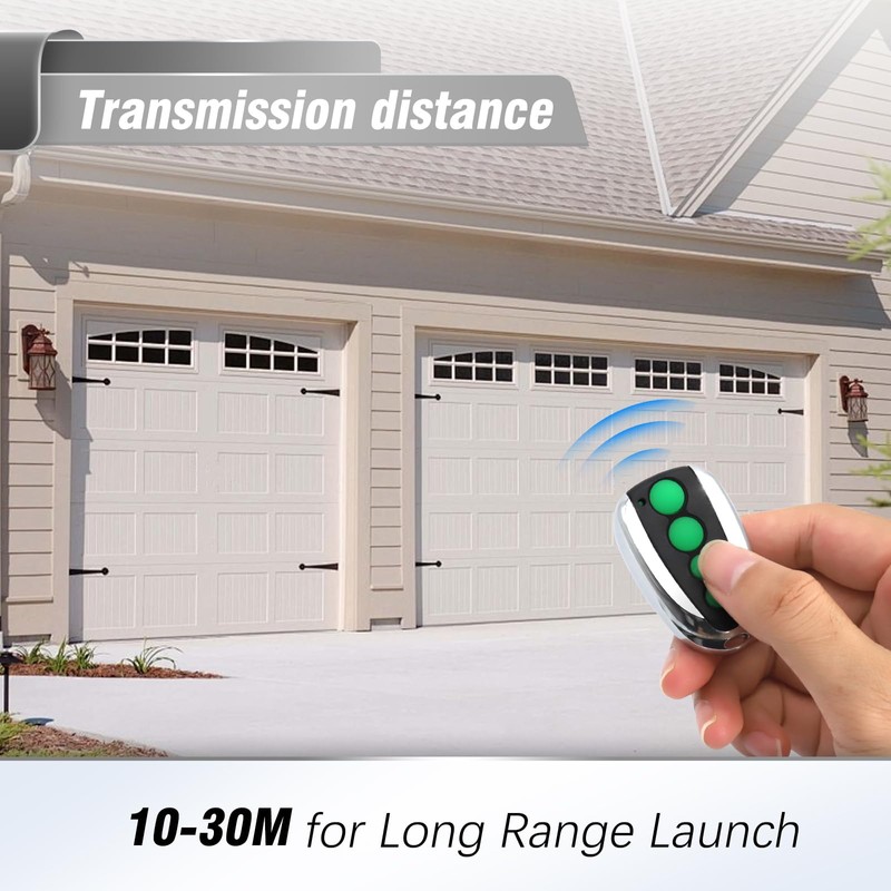 433.92 MHz Remote Control Compatible with All Topens M12, 4