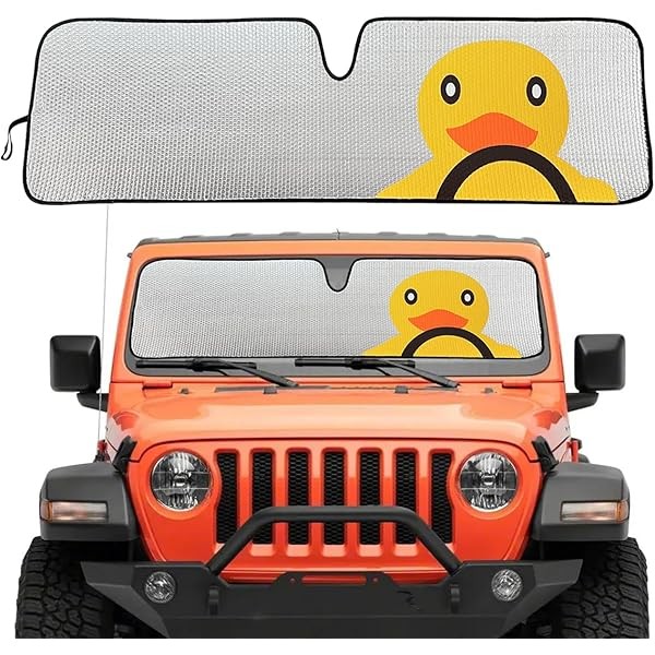Windshield Sun Shade,Shade Heat Shield for Jeep,Sunshade Windshield for Jeep