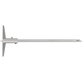 KS Tools 300.0551 Depth vernier calliper with feeler pin, 0-80mm