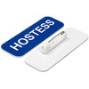 Hostess 1 x 3 Name Tag, Blue (10 Pack)