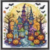Design Works Crafts Inc. Spooky Village Counted Cross Stitch Kit