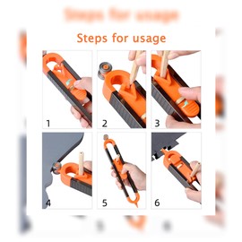 LALOCAPEYO Contour Gauge Irregular Profile Gauge Woodworking Measurement Radian Scale Profile Gauge Profiling Tool for Copying Angles and Strange Shapes Outline Marking for Laying Tiles