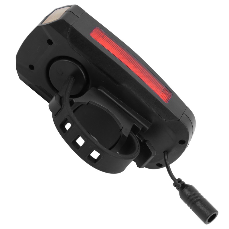 USB Bicycle Flashlight LED Computer Horn Light Bike Front Light