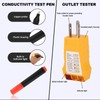 Grounding Tester Kit, Conductivity Test Pen & Outlet Continuity Tester