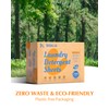 Laundry Detergent Sheets Space-Saving Travel-Deep Cleaning Fresh Linen Scent Eco