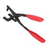 Iron Exhaust Pipe Rubber Pad Removal Plier 25 Degree Offset