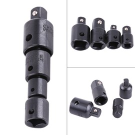 4 Uds Adaptador Reductor de Impacto 2 Adaptadores Conjunto de Enchufes Destornillador Convertidor Conjunto 1/2 ", 3/8", 1/4 "adaptadores de Llave de Vaso