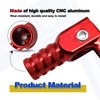 Pleoos Motorcycle Folding Gear Shifter Shift Lever Pedal CNC Compatible