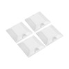 NOLITOY 4Pcs Abs Reflective Road Studs Raised Pavement Markers for