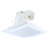 Hose Vary Lightweight Bathroom Fan for Ceiling, 110CFM Ductless Bathroom