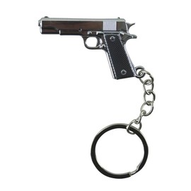 Metal semi-automatic Pistol Gun 1911 Keyring