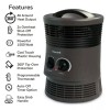Honeywell Calentador Honeywell 360 Color Negro