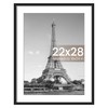 upsimples 22x28 Poster Frame, Display Pictures 18x24 with Mat or