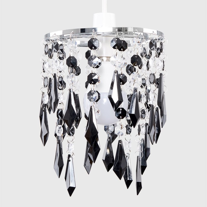 Elegant Chandelier Design Ceiling Pendant Light Shade with Beautiful Black