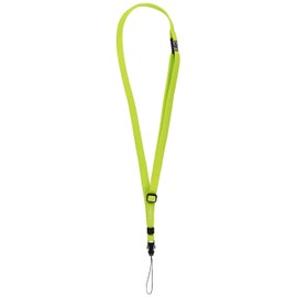 Luplus LP-NS06GR Smartphone (General Purpose) Multifunctional Neck Strap, "PALLET" Green, Equipped with Safety Mechanism
