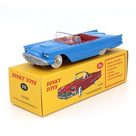 Dinky Toys Atlas 555 Ford Thunderbird blue 1/43