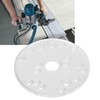 Dia 6.5 Router Base Plate, Acrylic Router Universal Base Plate