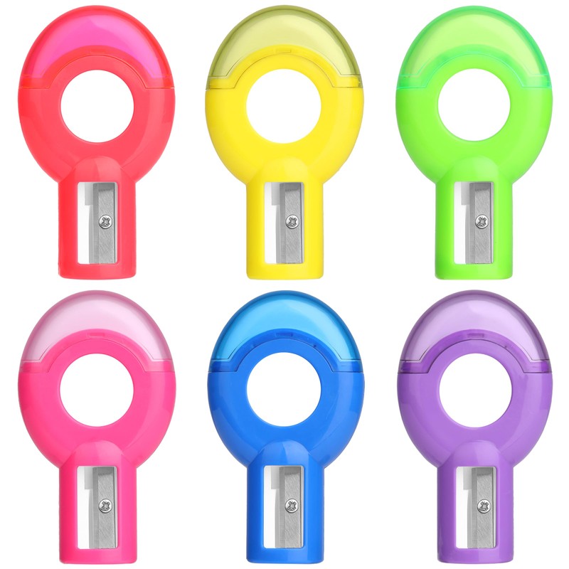 Mr. Pen- Pencil Sharpener & Eraser, 6 Pack, Colored Pencil