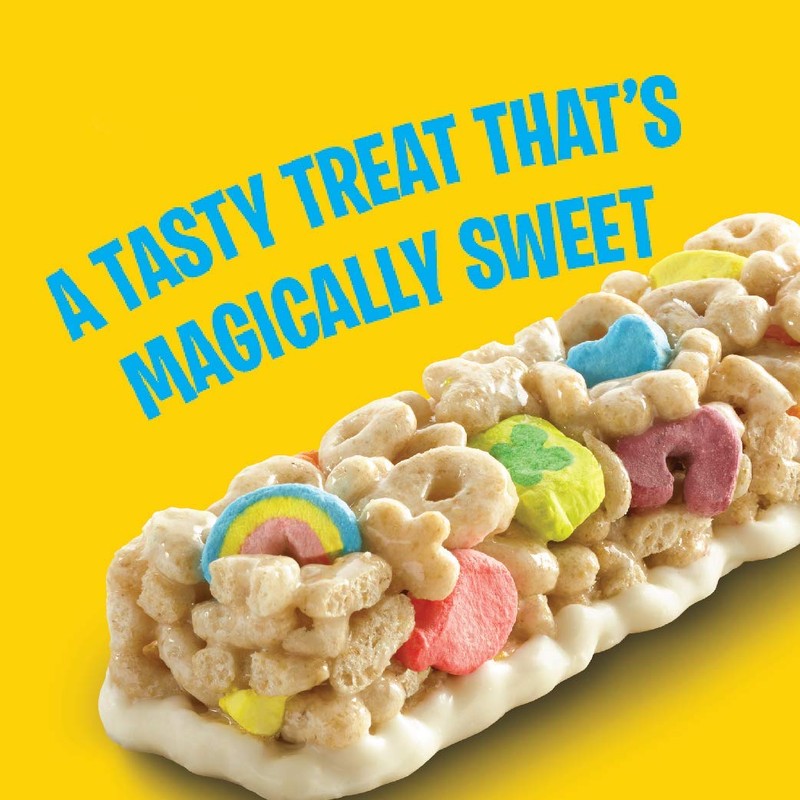 Lucky Charms, Marshmallow Treats, 6.8 oz (Pack of 3)