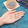 PandaHall 1000Pcs Stainless Steel Open Jump Rings 10mm Tiny Round