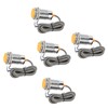 5Pcs Metal Inductive Switch Proximity Limit Sensor NPN 3‑Wire Normally