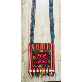 Unbranded Mexican Embroidered Messenger Crossbody Shoulder Bag Bolsa Artesanal Mexicana