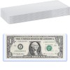 10PCS Bill Clear Holders, PVC Currency Display Sleeves Clear Paper