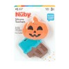 Nuby All Silicone Pumpkin & Chocolate Bar Teether – 2