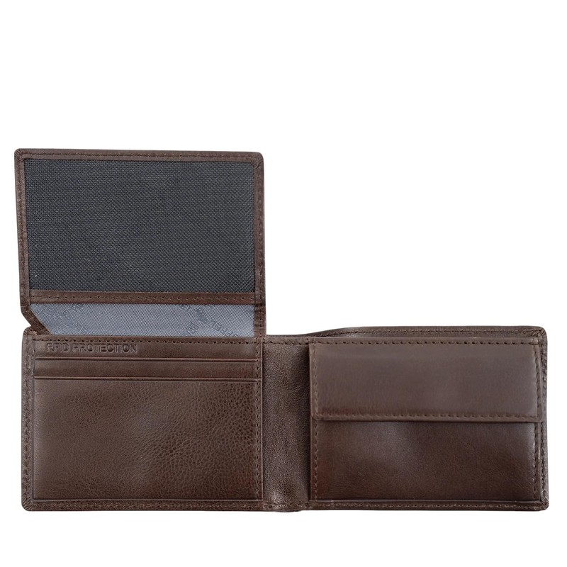 BRAUN BÜFFEL - Small RFID Wallet Arezzo - 4 Card
