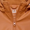 Celavi Unisex Children's Basic Recycle PU Rainwear Set, Amber Brown