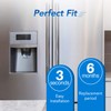 ICEPURE UKF7003 Refrigerator Water Filter Replacemnt for UKF7003AXX, UKF7001, Everydrop