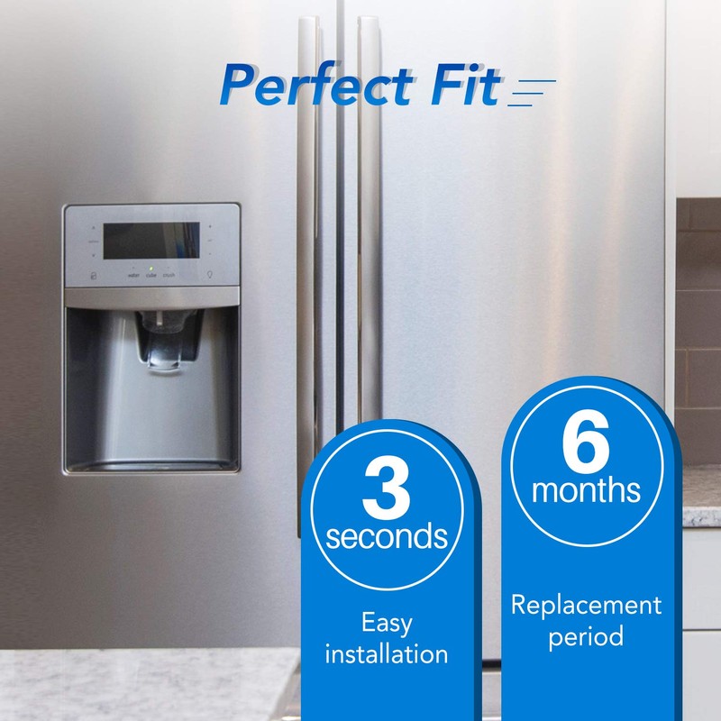 ICEPURE UKF7003 Refrigerator Water Filter Replacemnt for UKF7003AXX, UKF7001, Everydrop