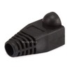 Monoprice [50pcs] RJ-45 Color Coded Strain Relief Boots - BLACK