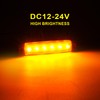 PSDRIQQ 40 Pack 6 LED Trailer Marker Light, DC12-24V Clearance