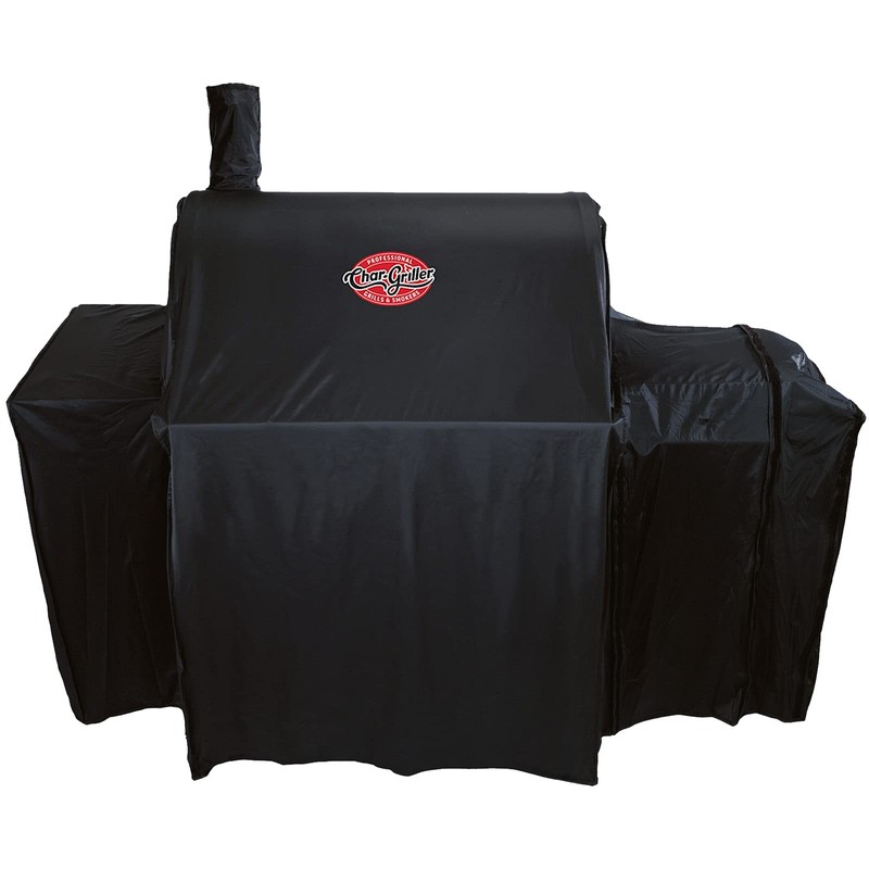 Char-Griller® Durable Polyester Grill and Smoker Cover with Waterproof Material,